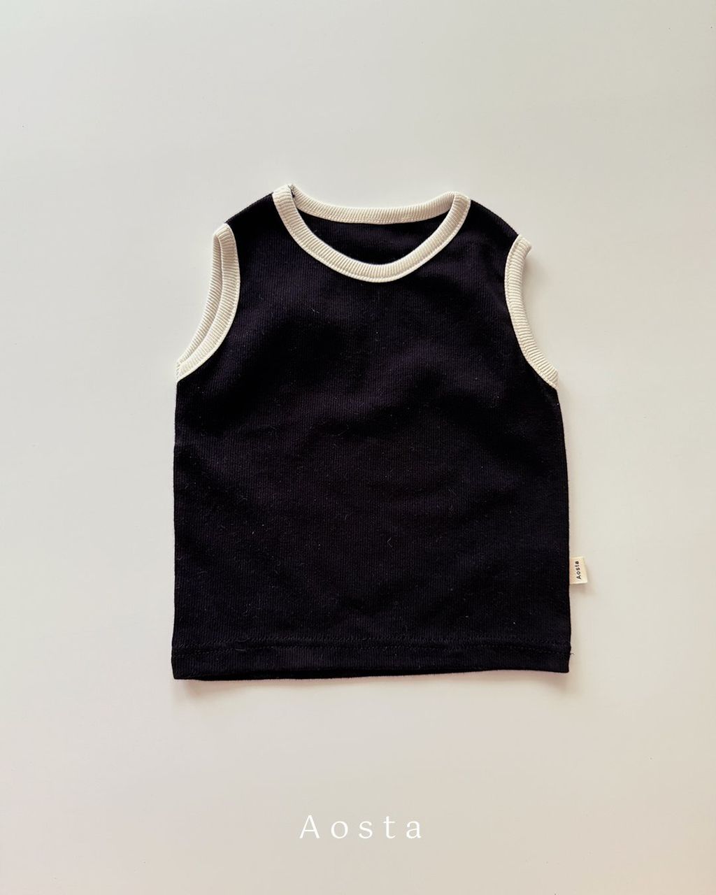 골지어깨나시 검정1