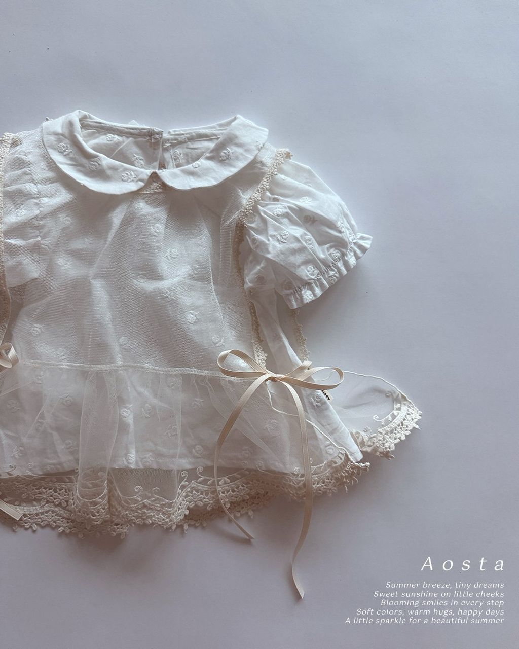 카라블라우스 꽃10