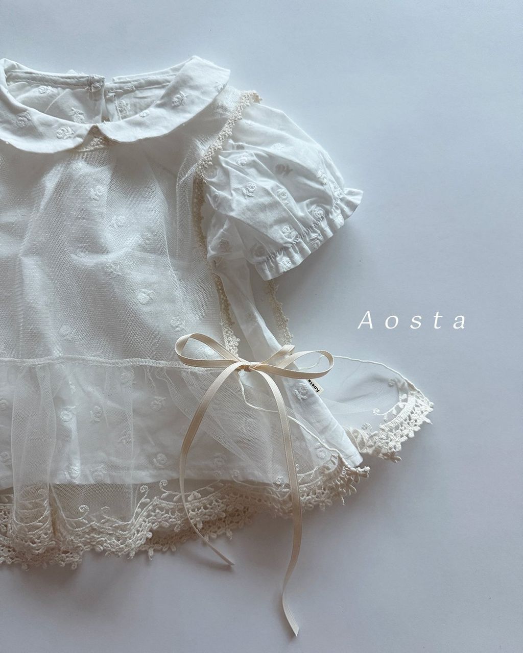 카라블라우스 꽃4