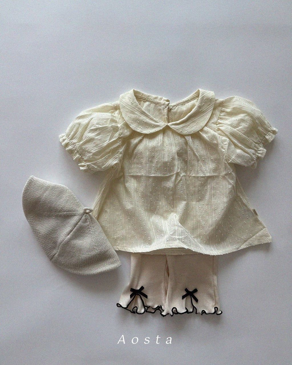 카라블라우스 베이지9