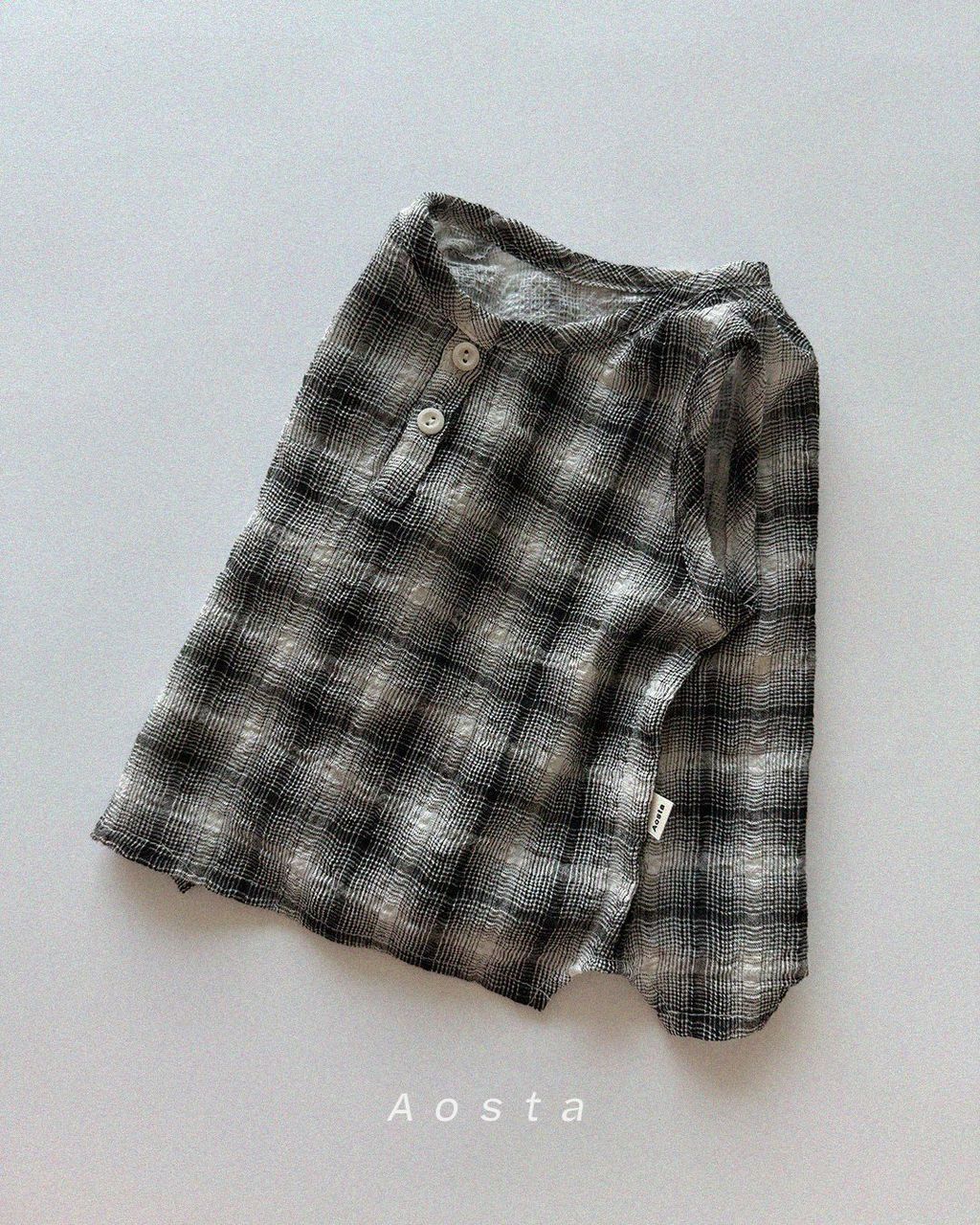 체크셔츠 검정1.1