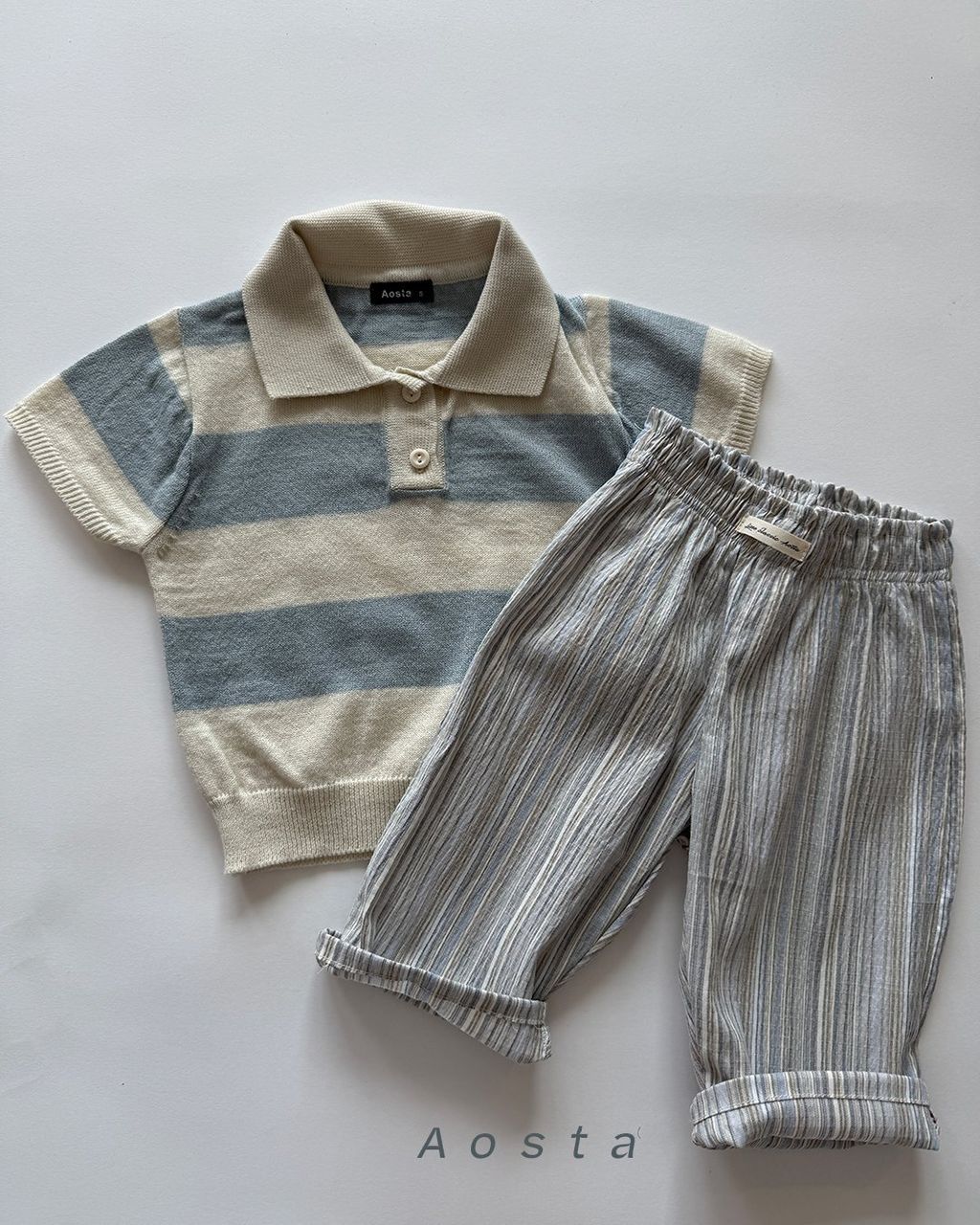 쿨린넨바지 블루8