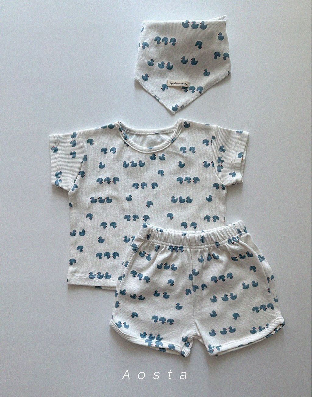 골지반바지 오리1