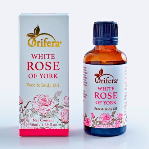 White Rose of York Face and Body Oil