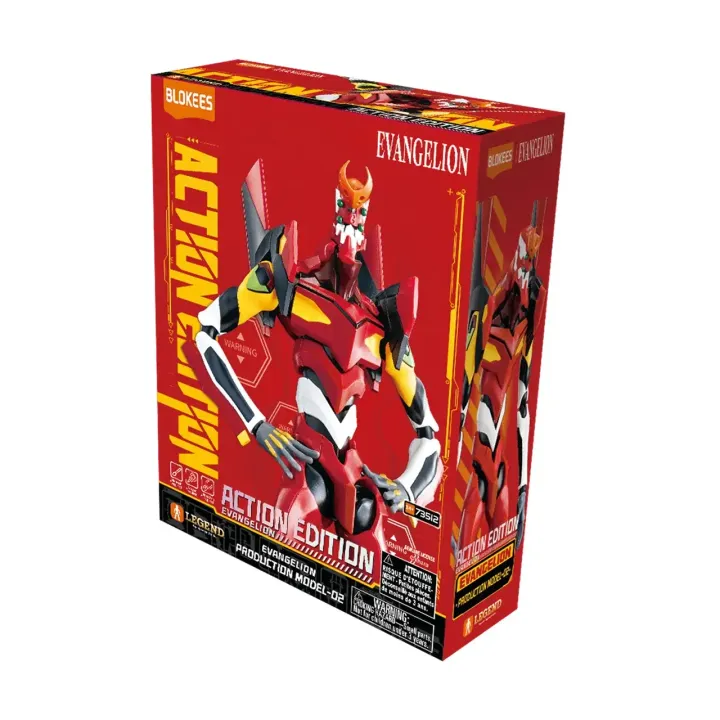 Blokees Large Evangelion Red