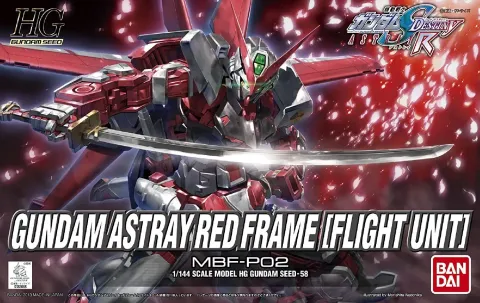 HG Astray Red Frame Flight Unit