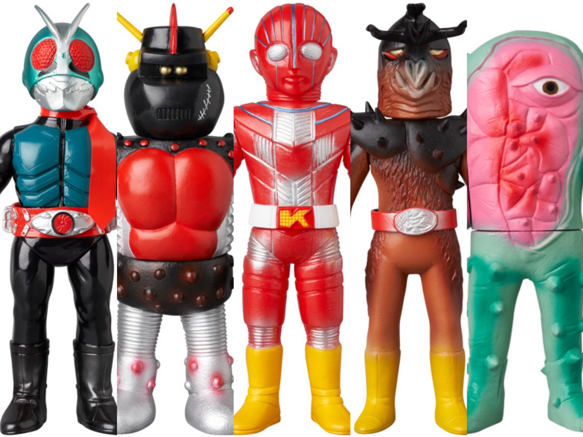 MEDICOM TOY東映復刻軟膠系列 SOFUBI 24/12/23新品預定