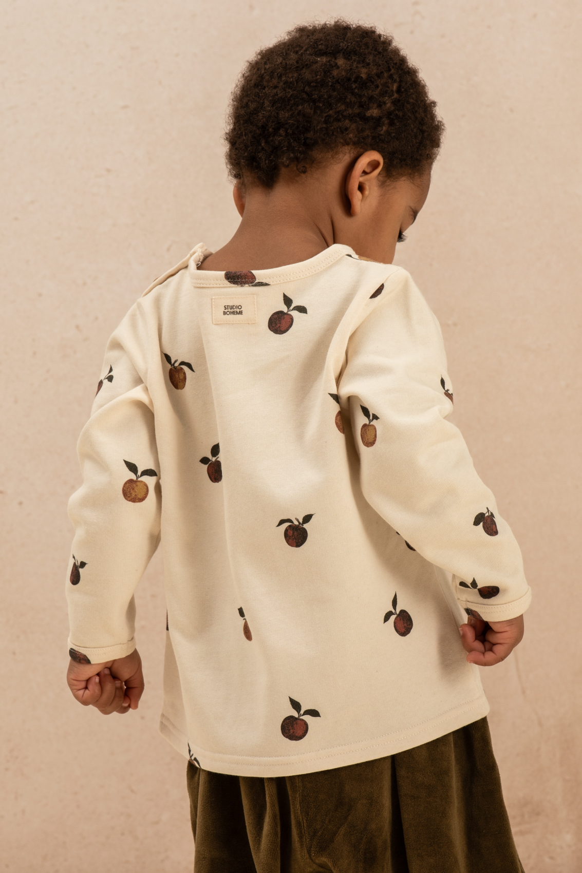 SWEATSHIRT NOE ECRU POMMES-2