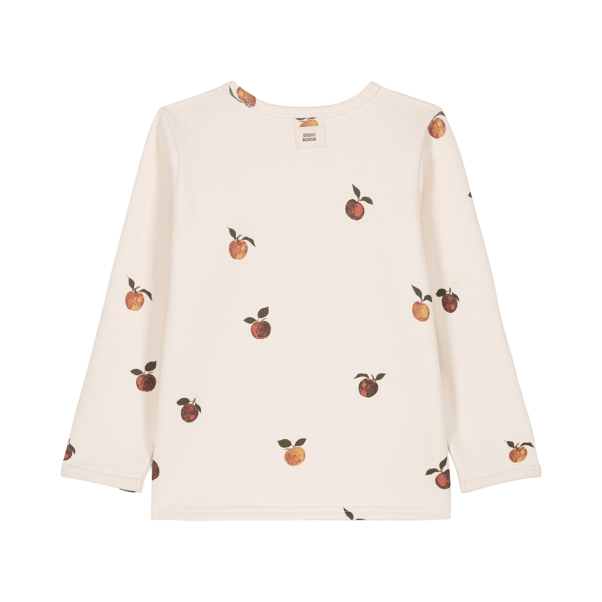SWEAT NOÉ ECRU POMMES+1