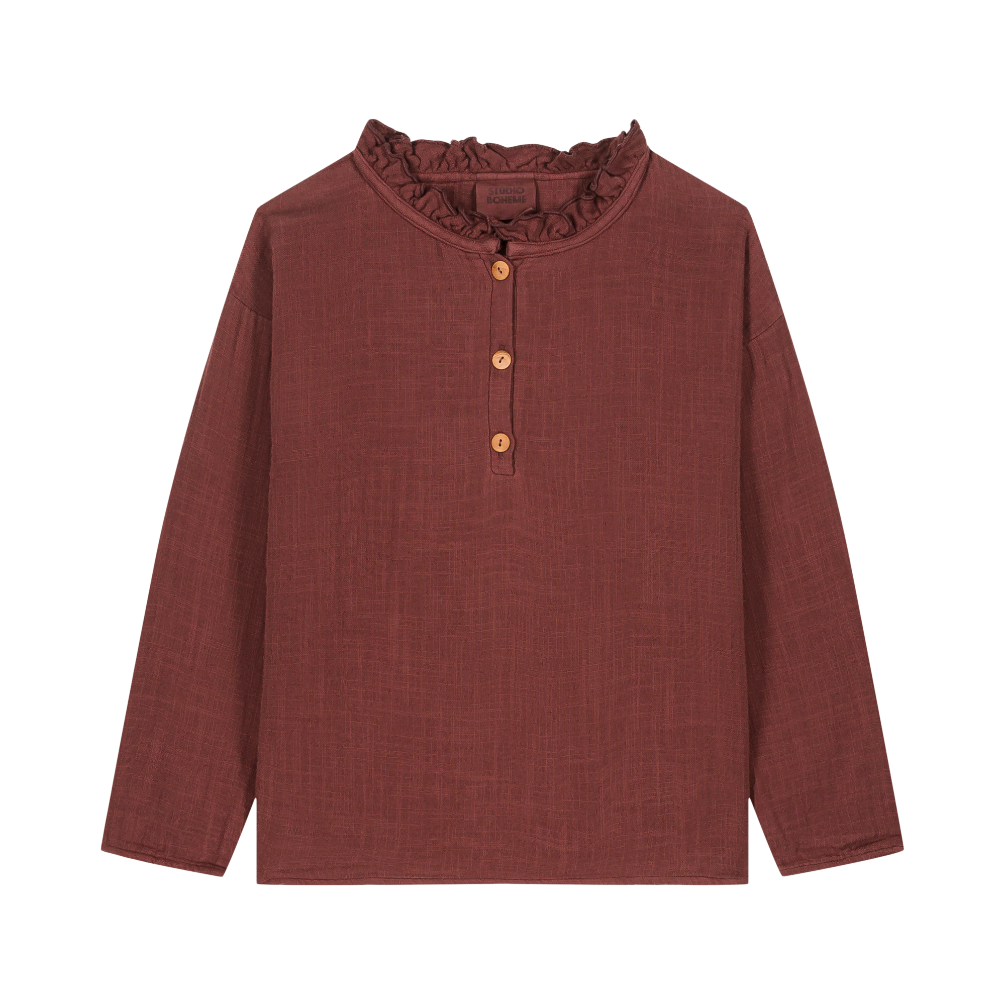 BLOUSE OLYMPE PRUNE