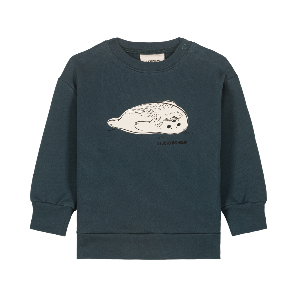 SWEAT BART BLEU PHOQUES