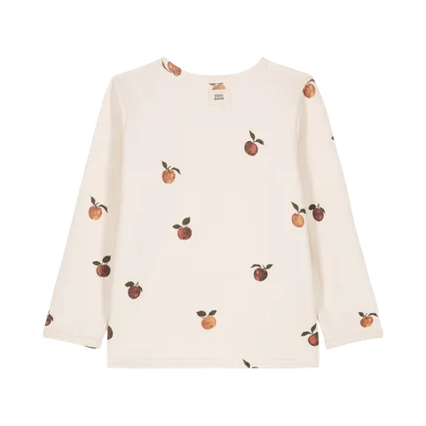 SWEAT NOÉ ECRU POMMES+1
