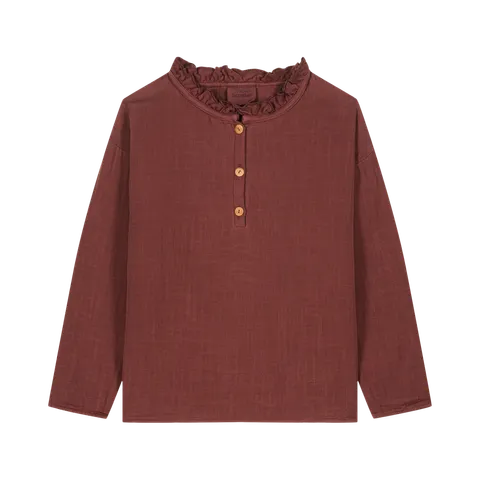 BLOUSE OLYMPE PRUNE