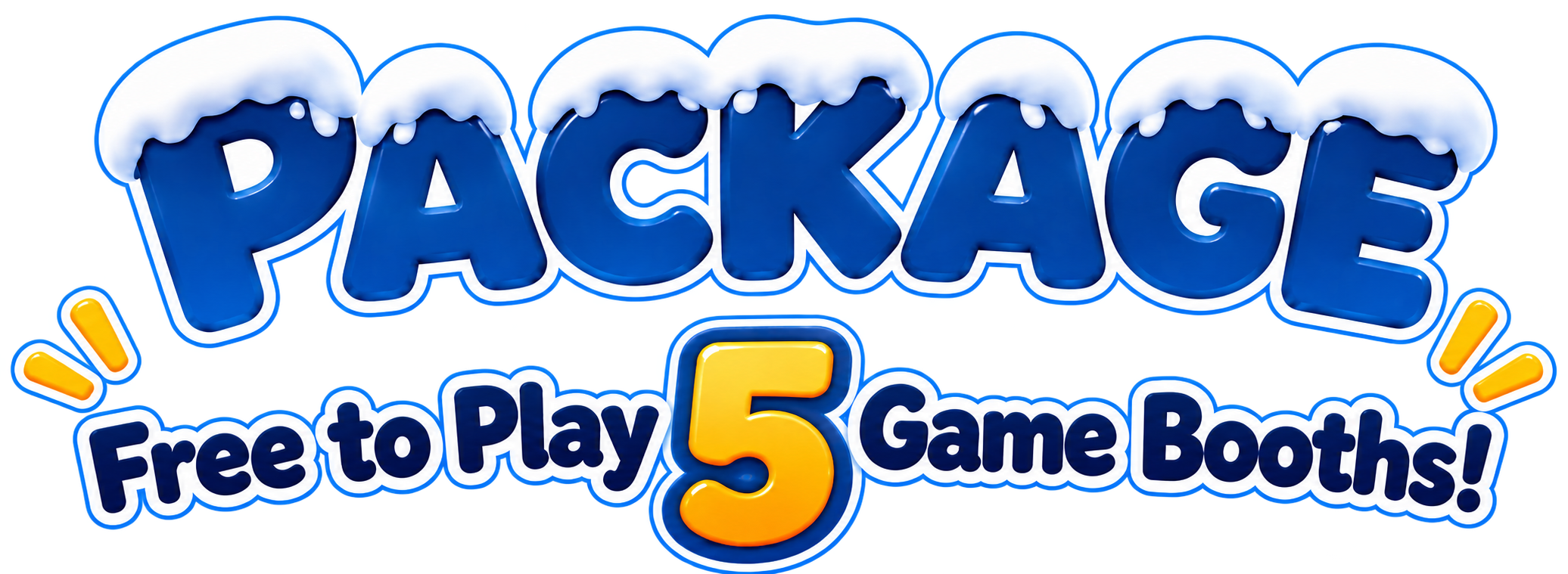 Package: Free to Play 5 Game Booths!