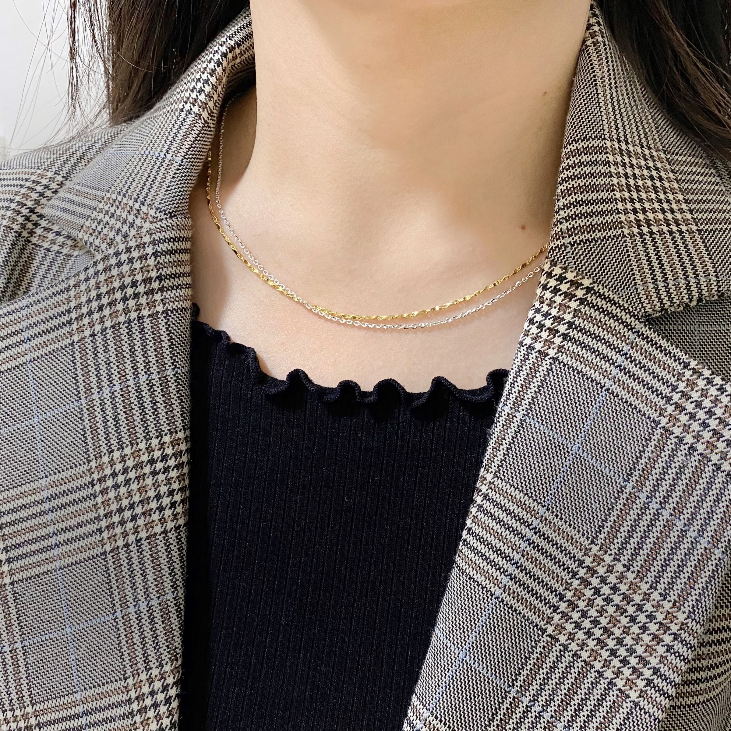 不規則塊塊鍊&粗鍊-2