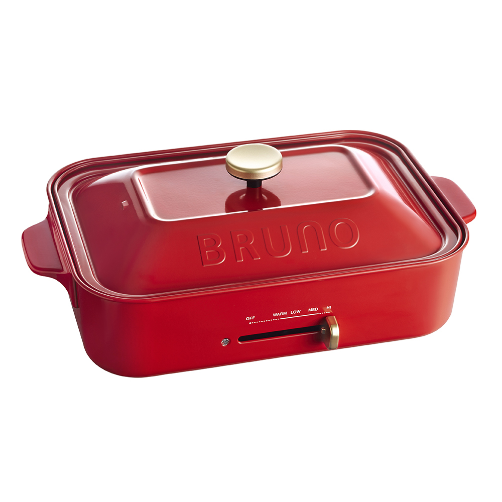 BOE021 多功能電烤盤-經典款（紅色） – Bruno