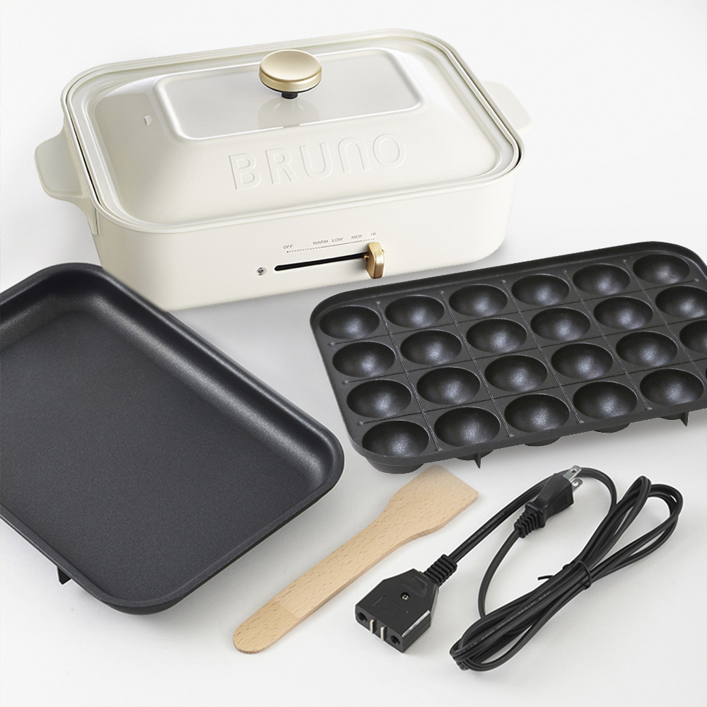 BOE021 多功能電烤盤-經典款（白色） – Bruno