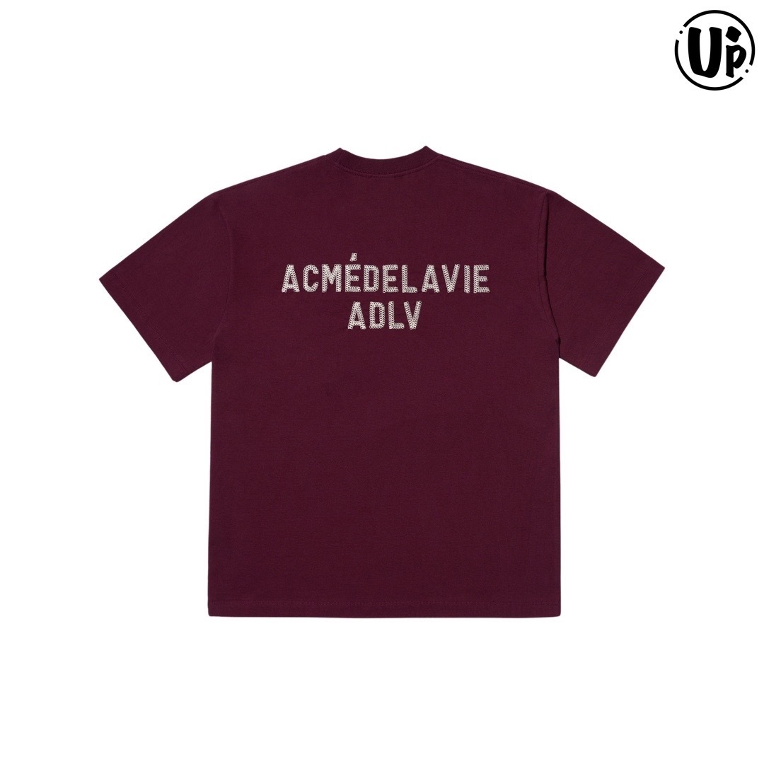 [acmé de la vie] ADLV STITCH EMBROIDERED SHORT SLEEVE T-Shirt