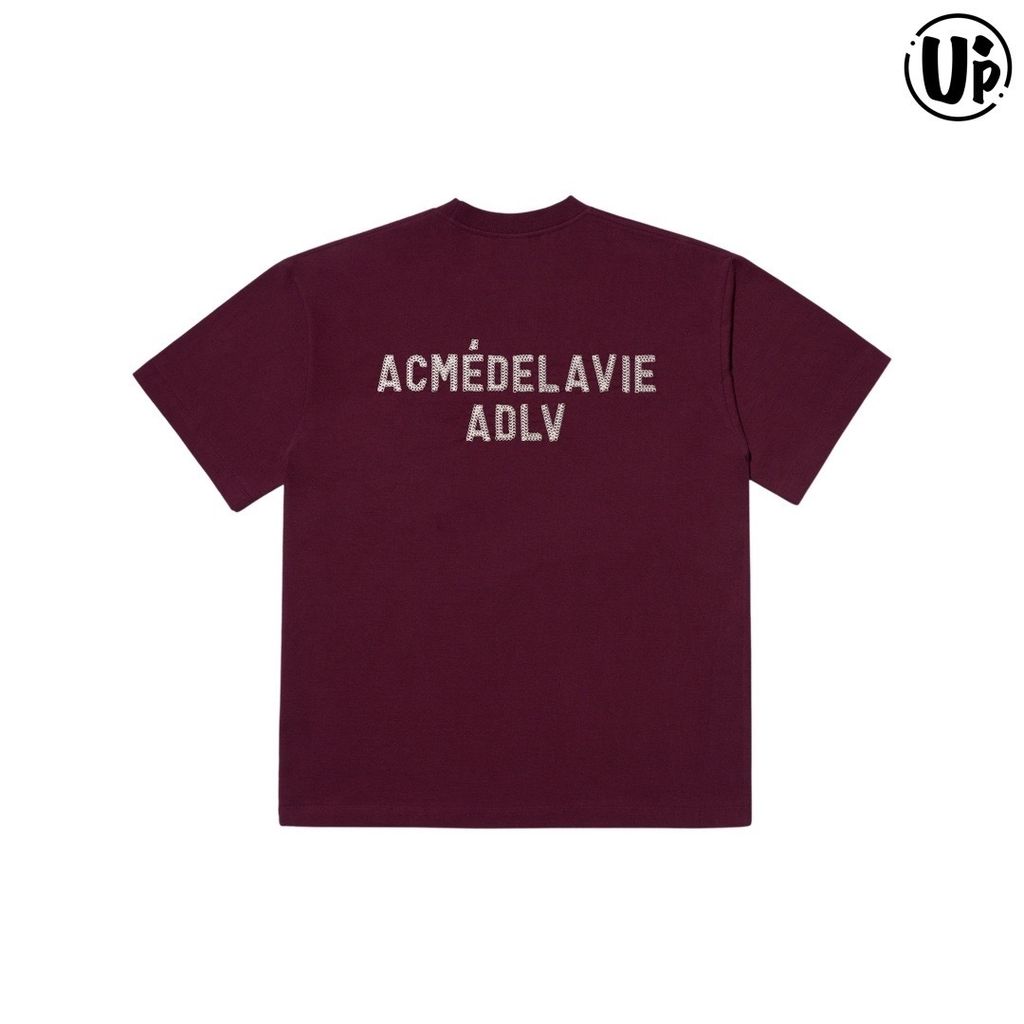 [acmé de la vie] ADLV STITCH EMBROIDERED SHORT SLEEVE T-Shirt