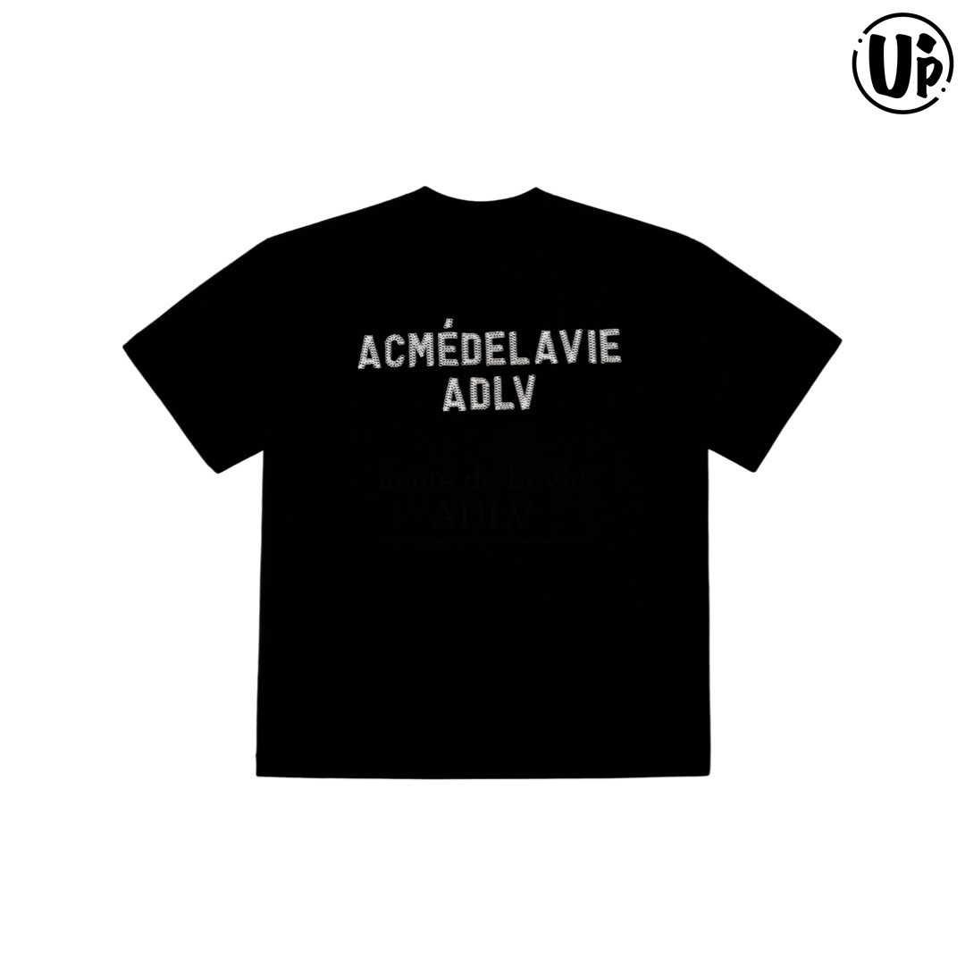 [acmé de la vie] ADLV STITCH EMBROIDERED SHORT SLEEVE T-Shirt