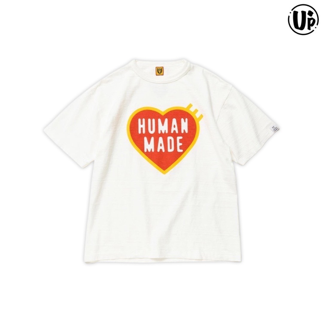 HUMAN MADE Graphic Big Heart Tee HM23TE001(WHITE)