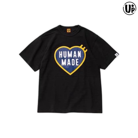HUMAN MADE Graphic Big Heart Tee Black #12 – UP FORWARD