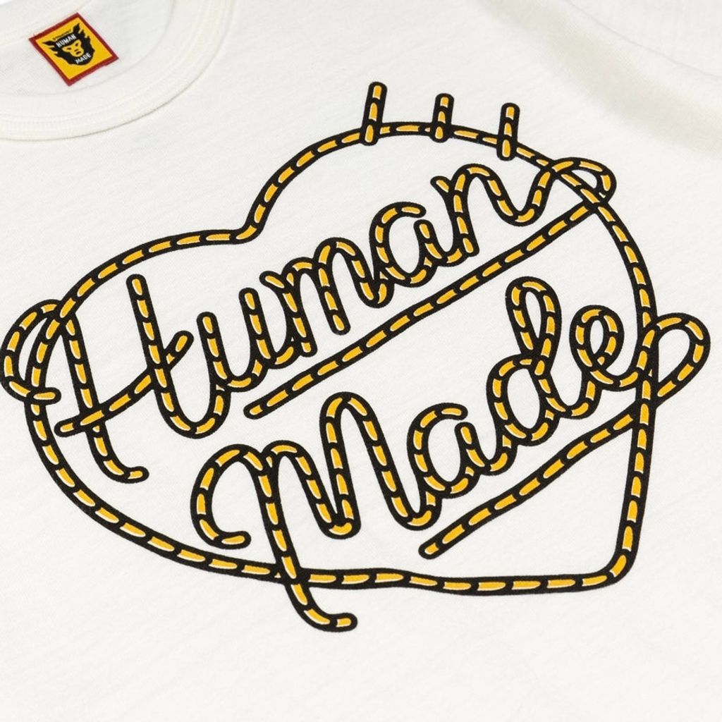 Human Made Spring Summer 23 Collection - Graphic White Tee #1 (HM25TE001)