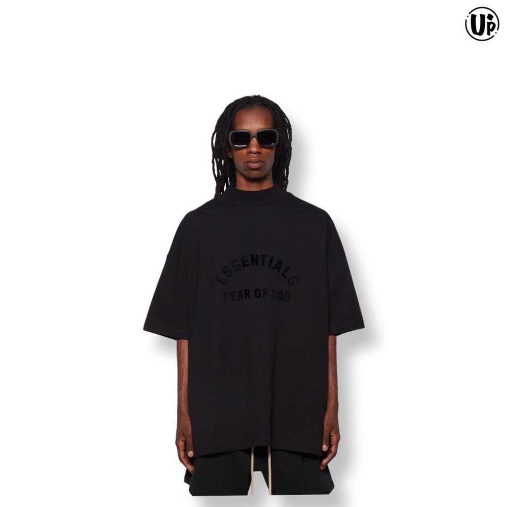 Fear Of God Essentials-Bonded T-Shirt Black(125SP232000F)