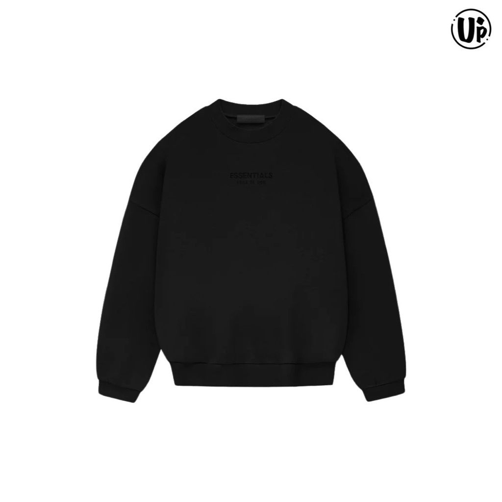 Fear Of God Essentials-Jek Black Crewneck(192BT232040F)Black