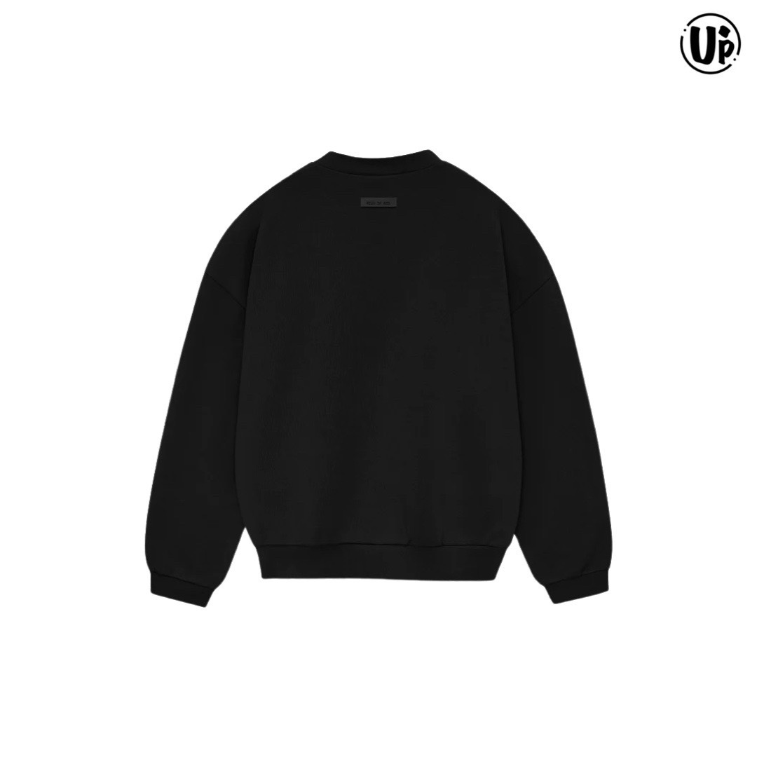 Fear Of God Essentials-Jek Black Crewneck(192BT232040F)Black