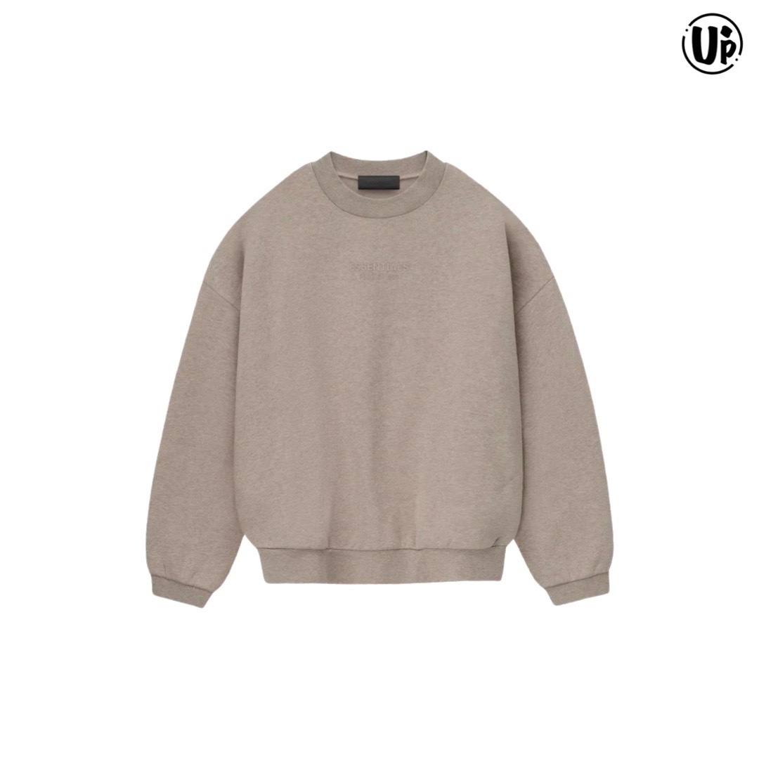 Fear Of God Essentials-CORE HEATHERCrewneck(192BT232044F)