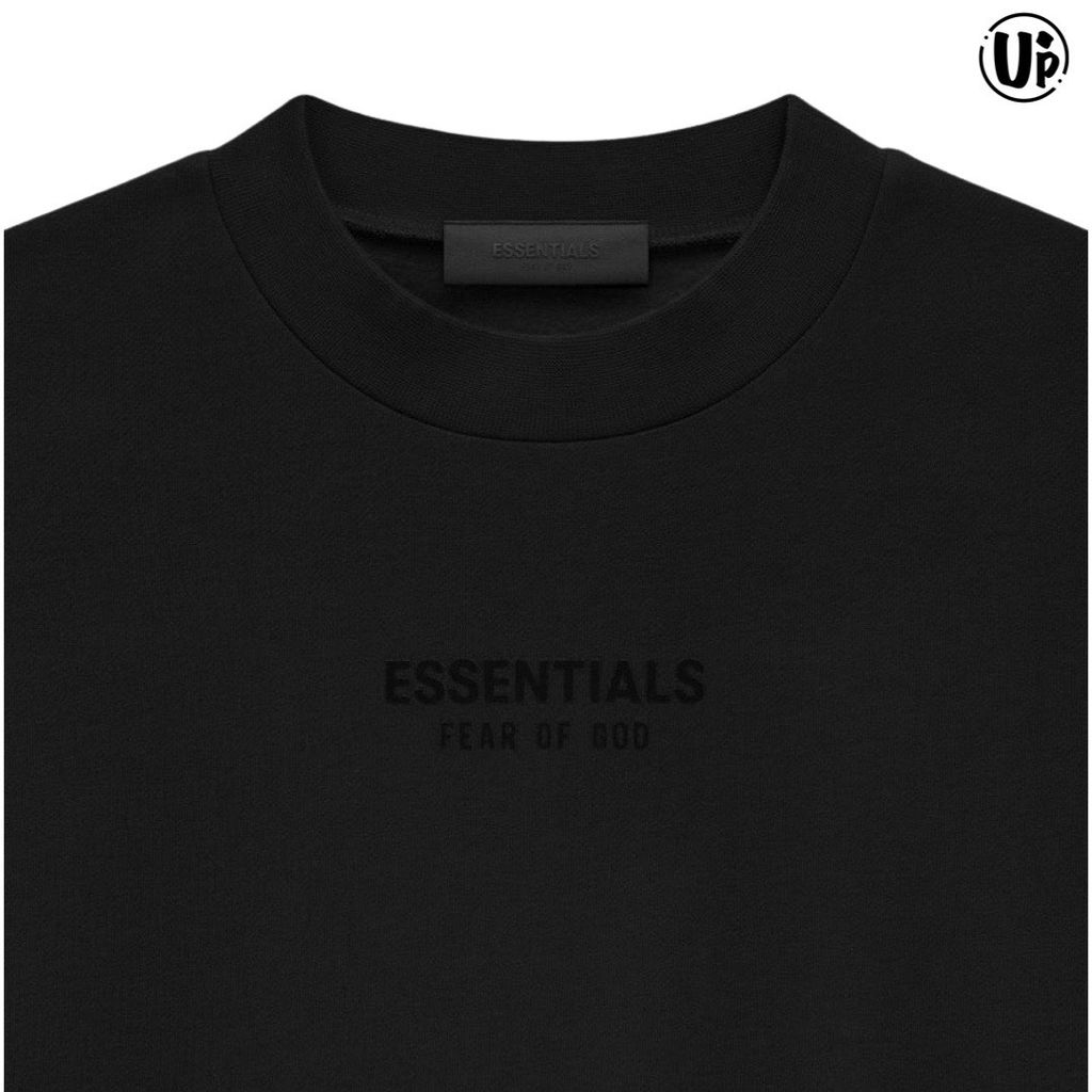 Fear Of God Essentials-Jek Black Crewneck(192BT232040F)Black