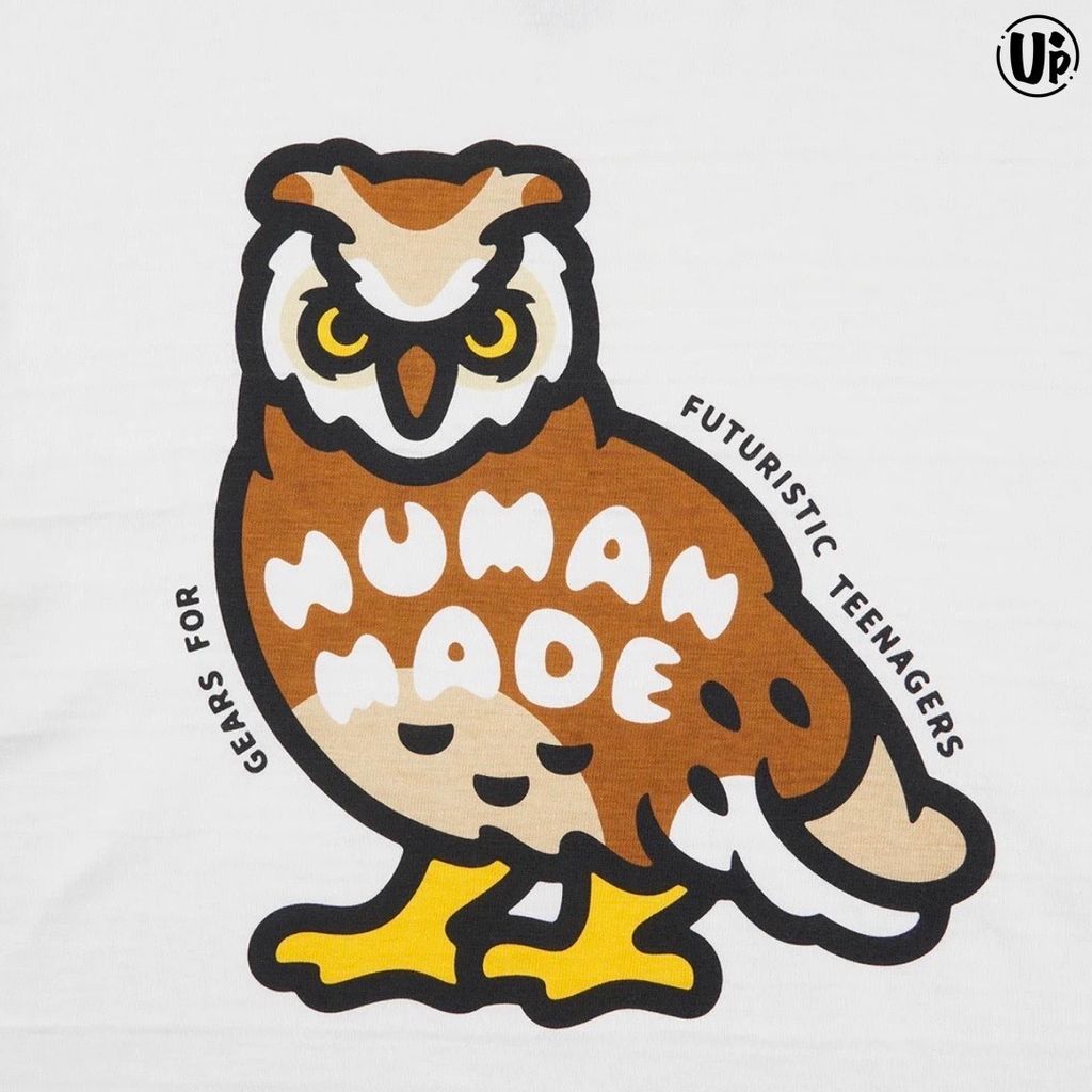 Human Made-Graphic T-Shirt #04 (WHITE)-HM25TE014