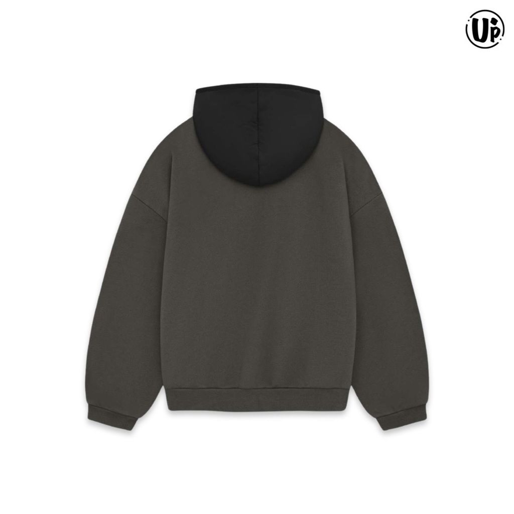Fear of God Essentials Nylon Fleece Hoodie (Ink/Jet Black)202SP244310F