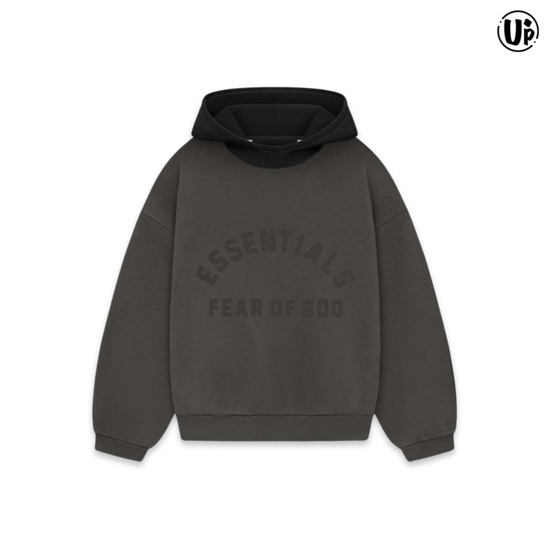 Fear of God Essentials Nylon Fleece Hoodie (Ink/Jet Black)202SP244310F