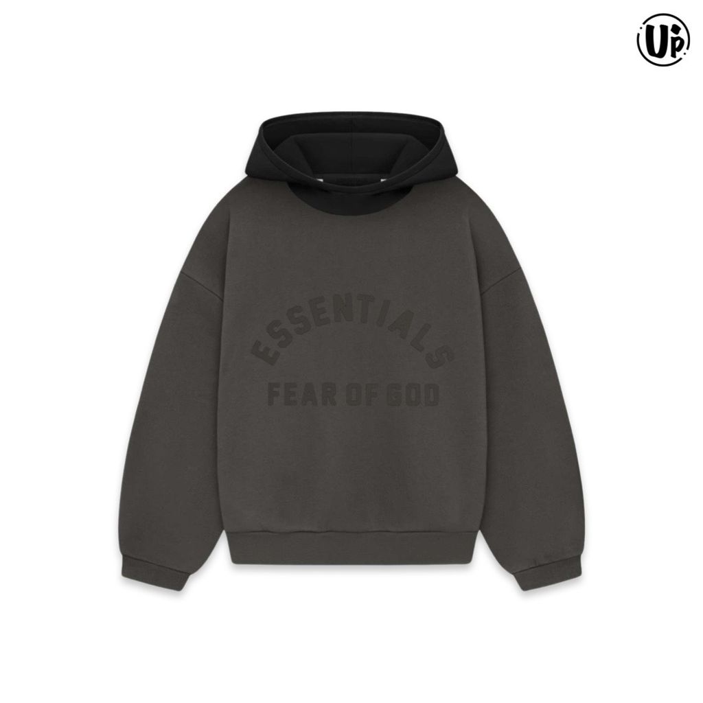 Fear of God Essentials Nylon Fleece Hoodie (Ink/Jet Black)202SP244310F