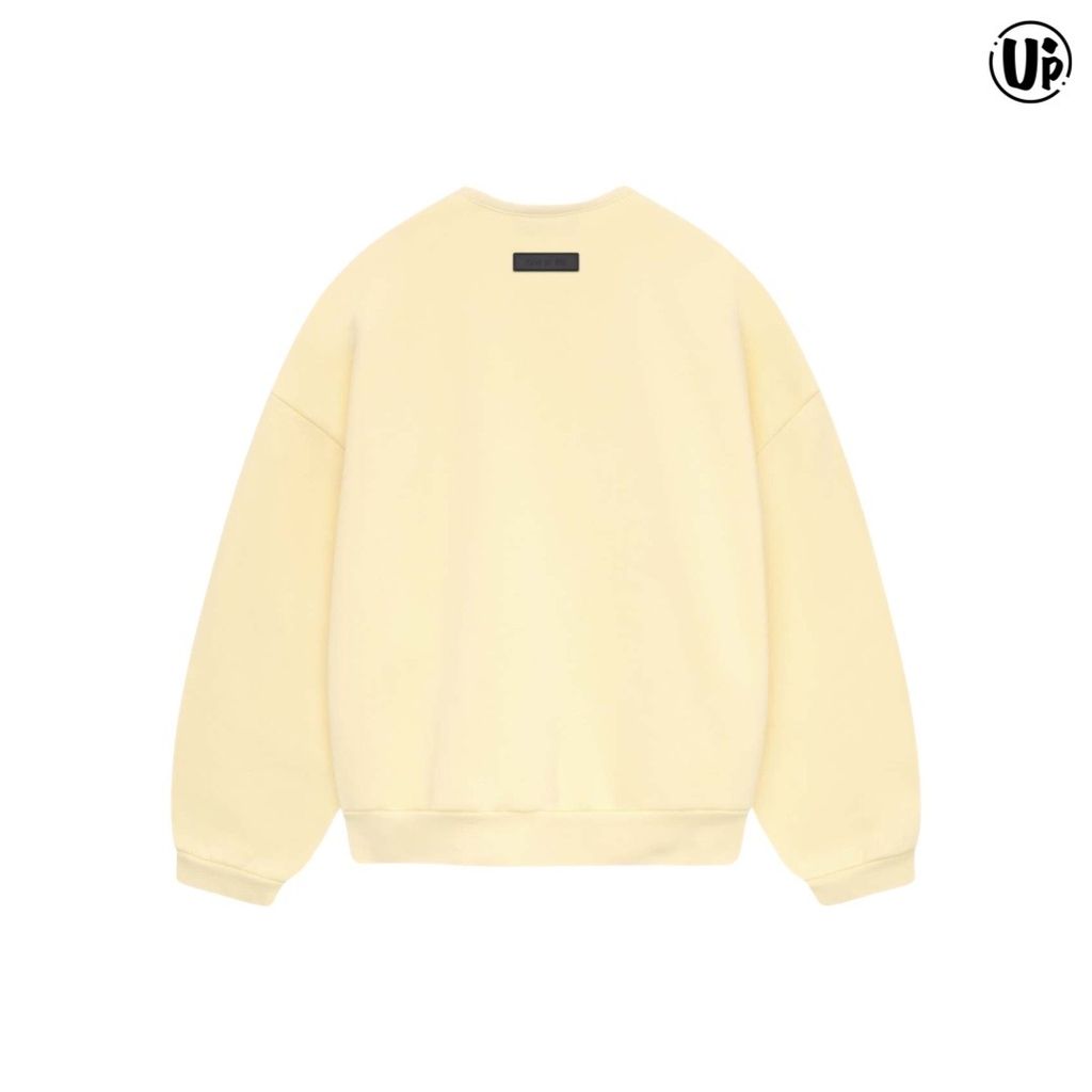 FEAR OF GOD ESSENTIALS- CREWNECK (GARDEN YELLOW)-192244681F
