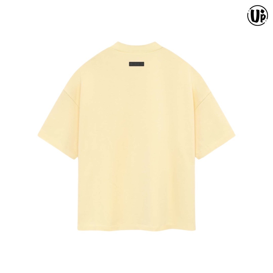 Fear Of God Essentials-HEAVY JERSEY S/S TEE - (Garden Yellow)-125SP242001F