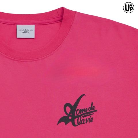 acmé de la vie]BIG LOGO 2 PRINTING SHORT SLEEVE T-SHIRT DEEP