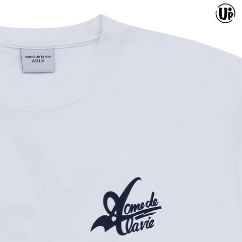 acmé de la vie]BIG LOGO 2 PRINTING SHORT SLEEVE T-SHIRT DEEP