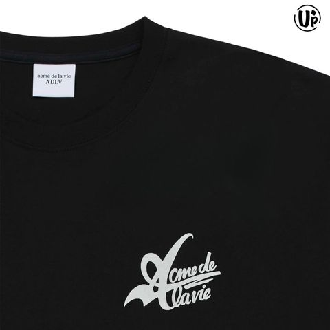 acmé de la vie]BIG LOGO 2 PRINTING SHORT SLEEVE T-SHIRT DEEP