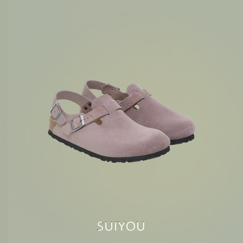 ㊚㊛║Birkenstock║ Tokio II Suede Faded Purple – Suiyou