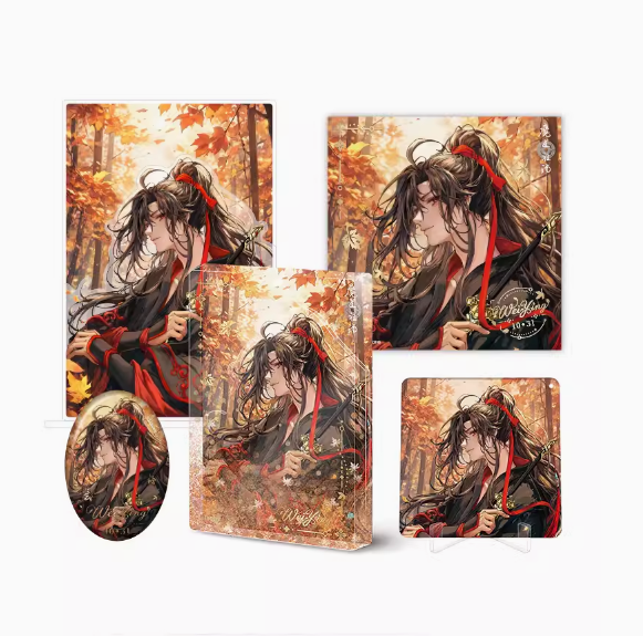 ❤【貴重】魔道祖師 新品未開封ブロマイドセット 魔道祖師 魏無羨 藍忘機 フィギュア 正規品 雲閣雅韻Ver : 五