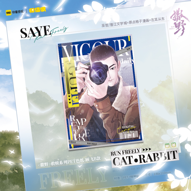 立绘PET色纸-顾飞B款