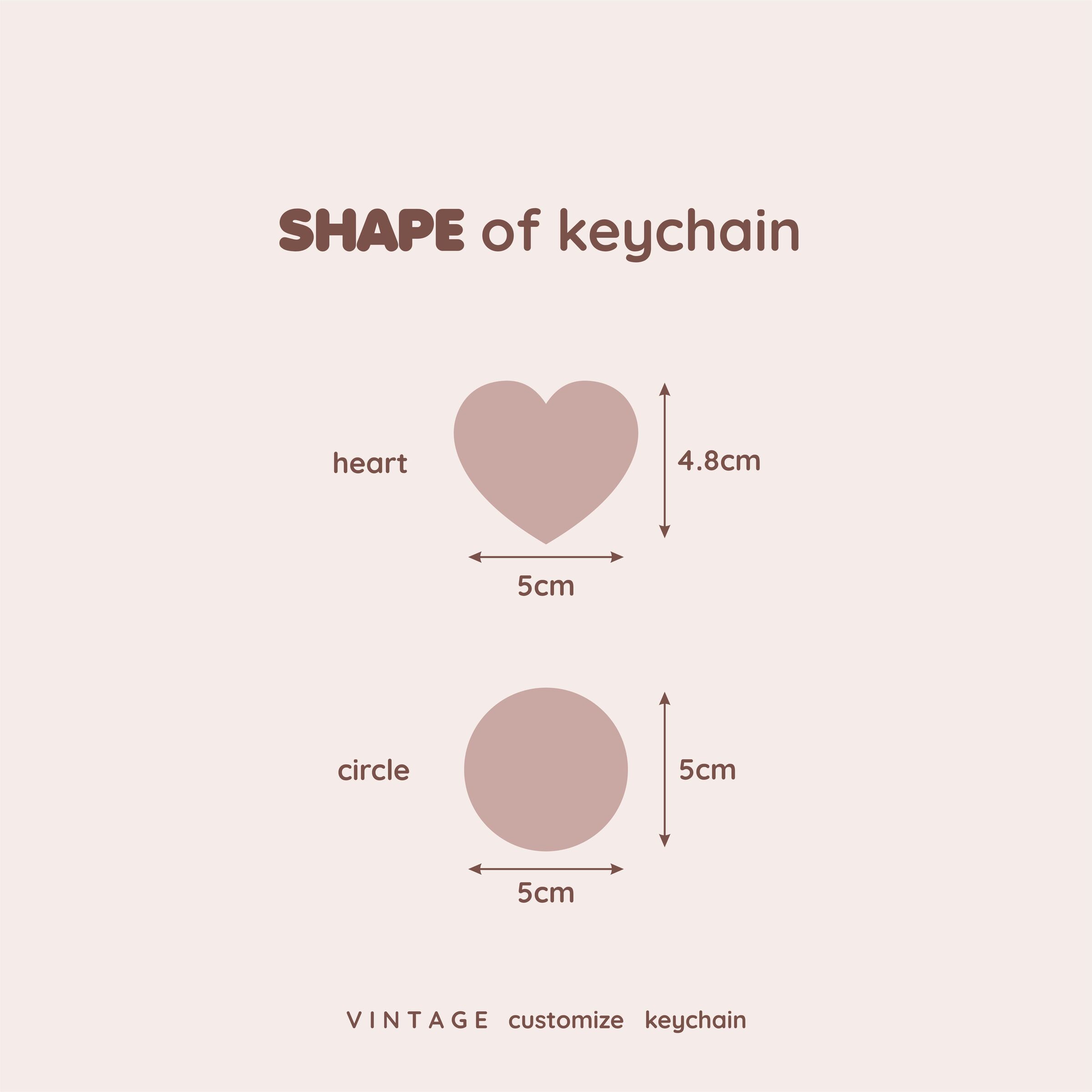 Vintage customize keychain 2