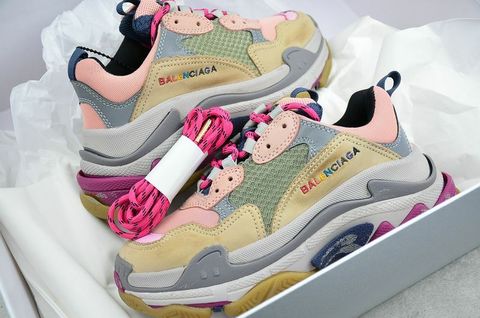 Balenciaga Triple S Trainer Sneakers Shoes Silt Red Rose.jpg
