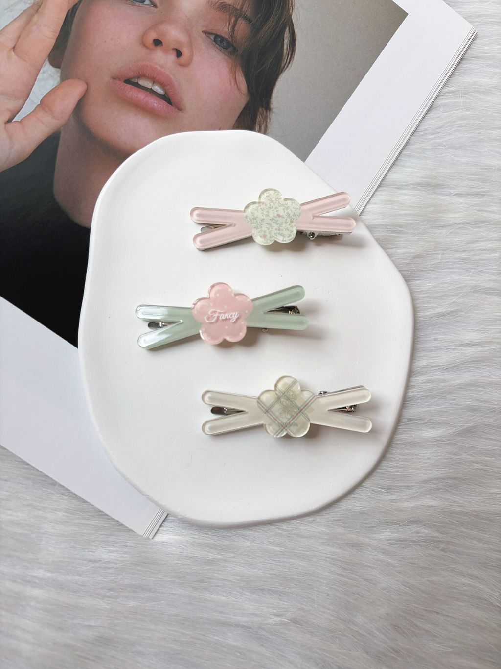 korean style duck clip (3 in 1 set)