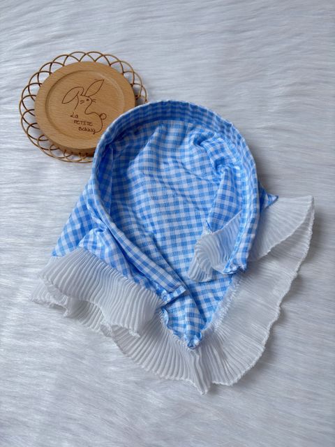 sweet plaid scarf headband