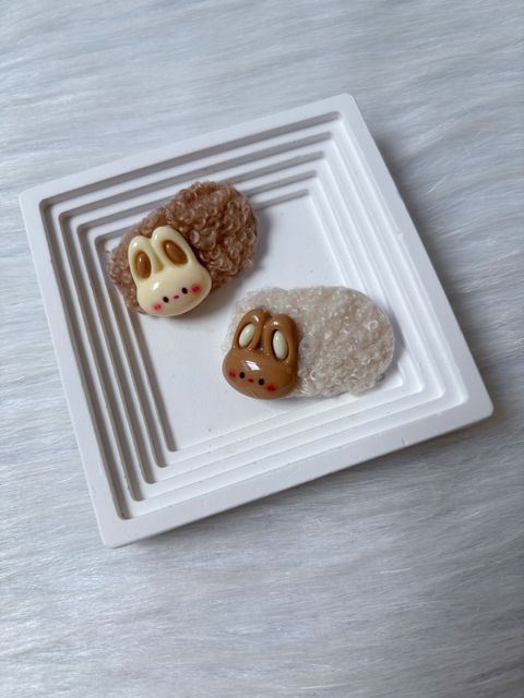 premium fur mini bb clip (2 in 1 set)