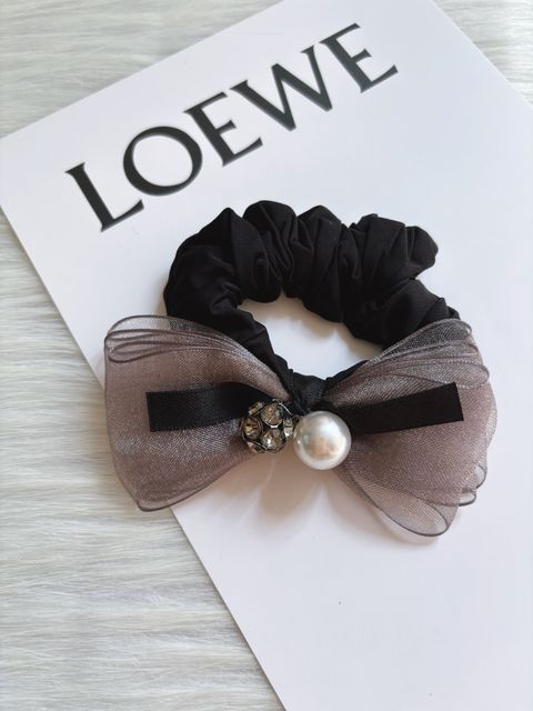 korean style velvet scrunchy